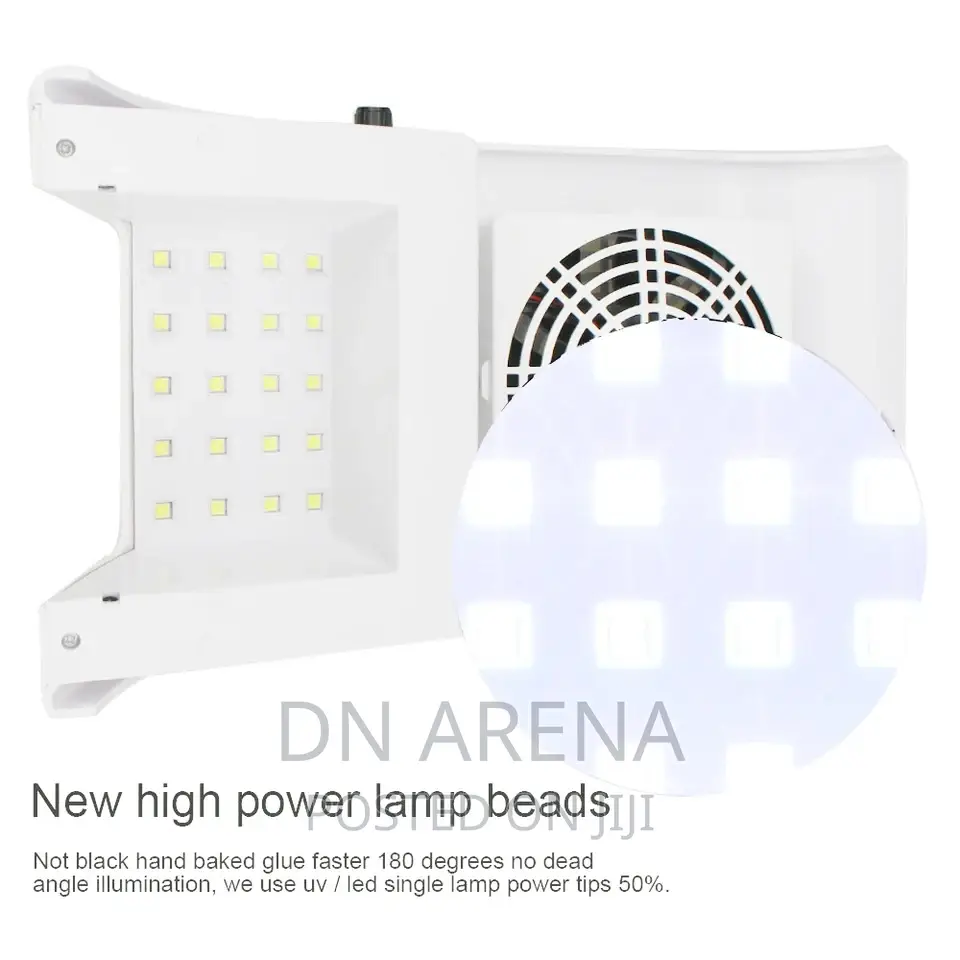 3 in 1 54W UV Led Nails Lamp With Dust Collector