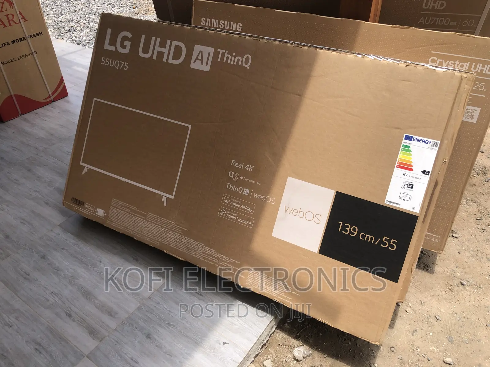 Cinema Quality Viewing LG 55UQ75003 55" UHD HDR Smart Tv