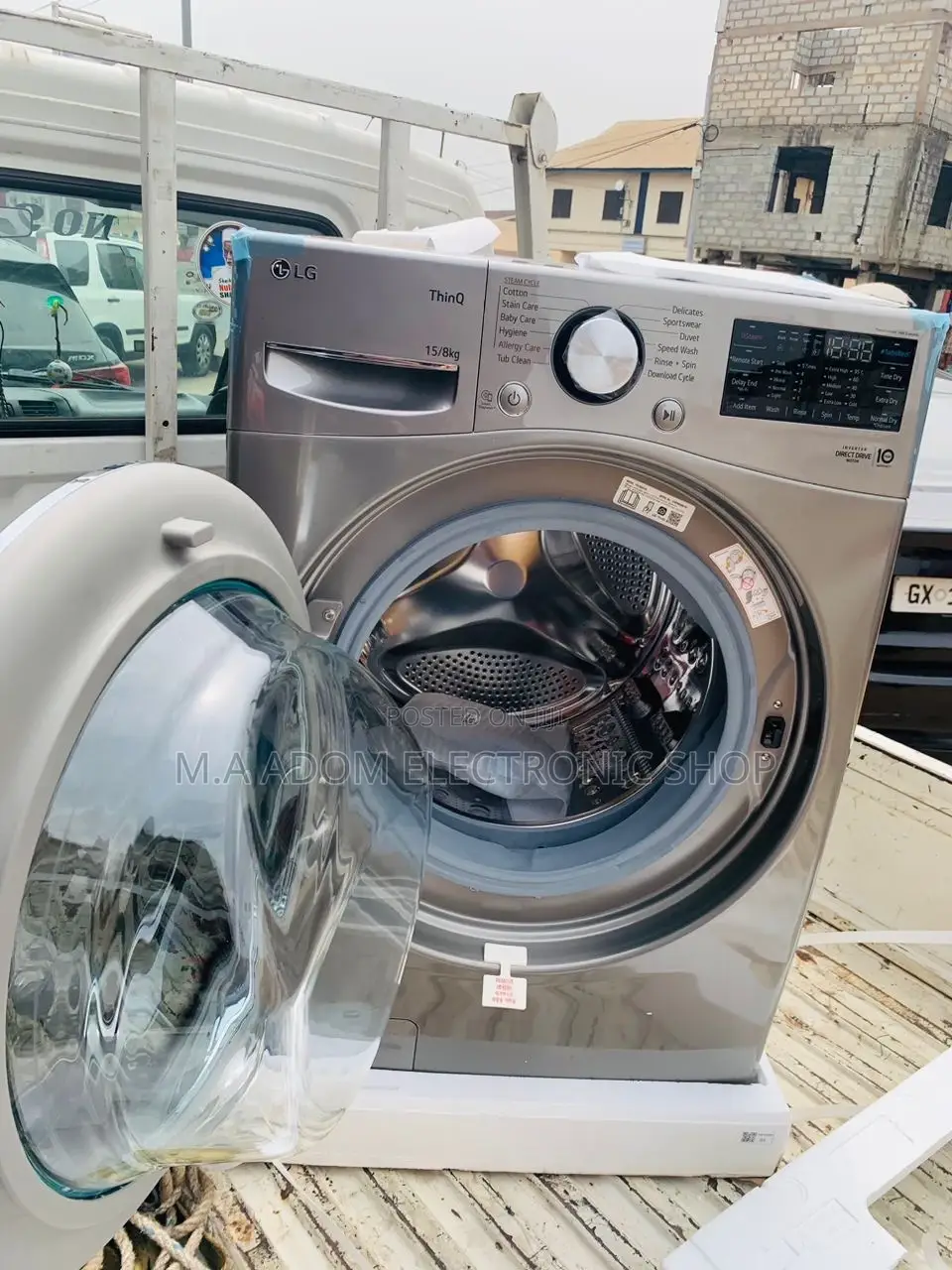 High Quality LG 15kg/8kg Front Load Washer/Dryer(F0L9DGP2S).