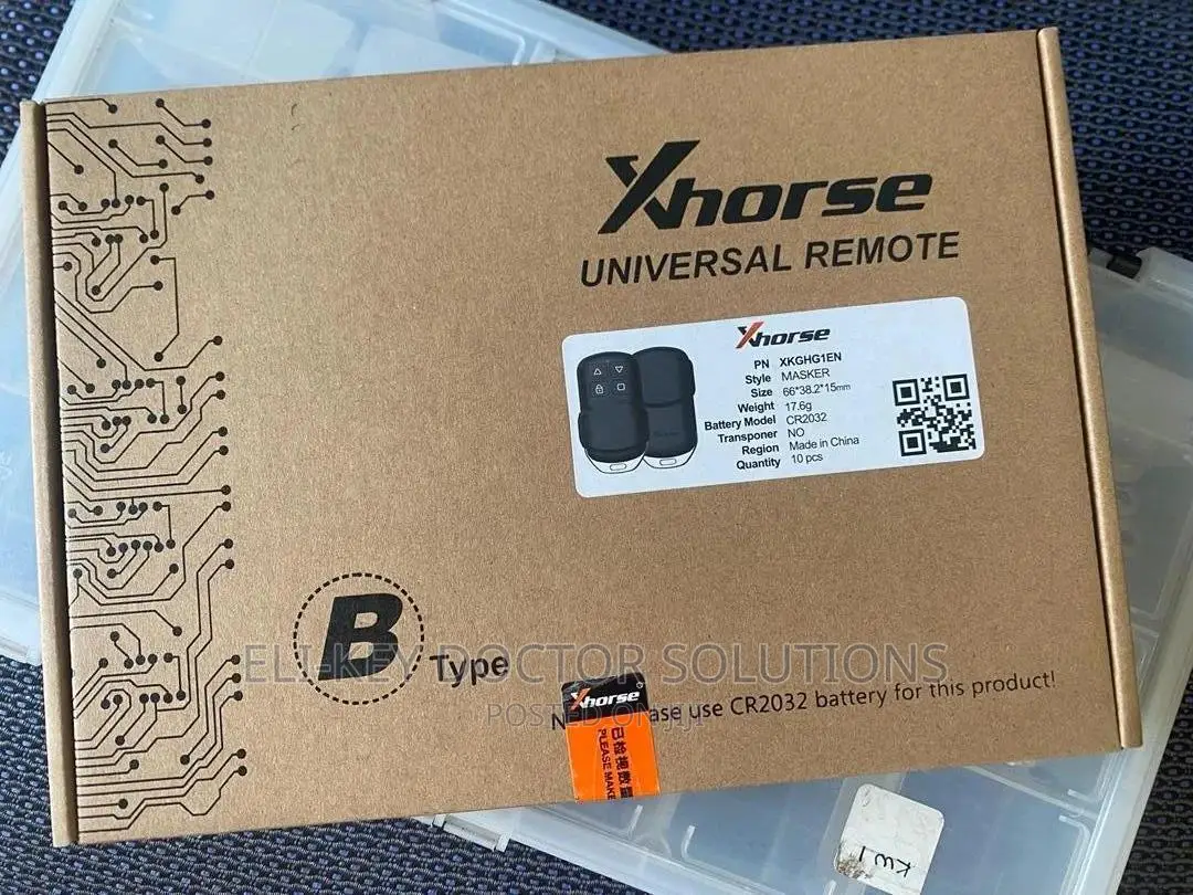 Xhorse VVDI XKGHG1EN Masker Universal Garage Remote