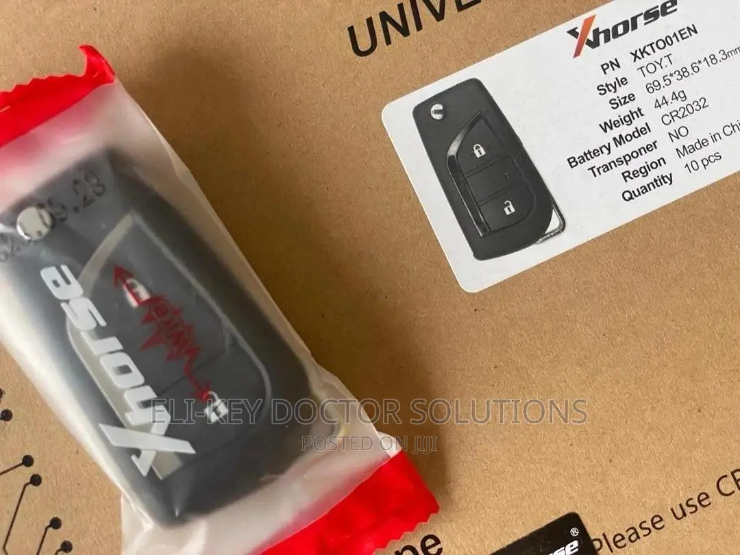 XKTO01 Xhorse VVDI 2-Button Wired Toyota Universal Flip Key