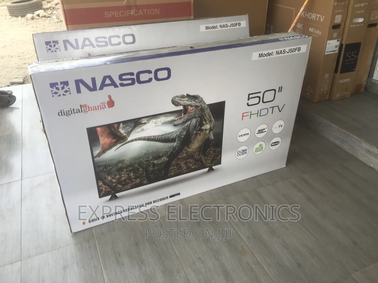 Satellite  Nasco 50”FHD Digital Tv  