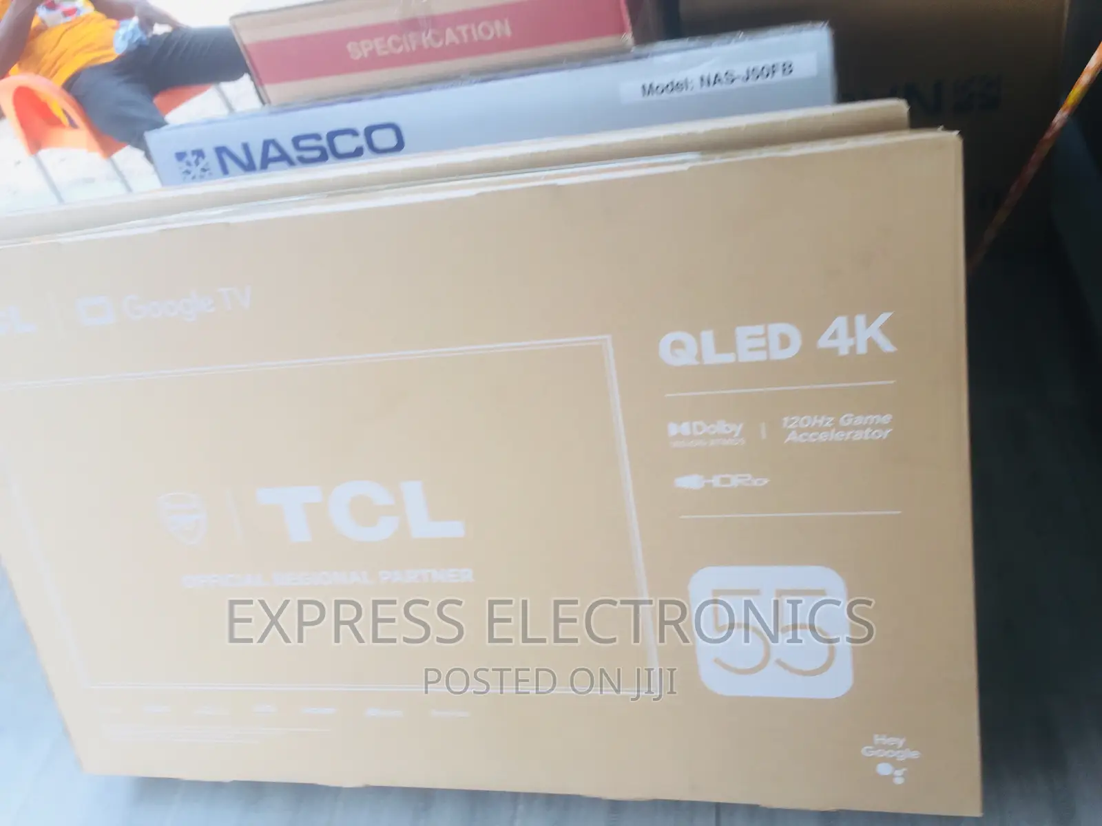 Powerful Dynamic UHD QLED Smart TCL 55”C645 Tv 