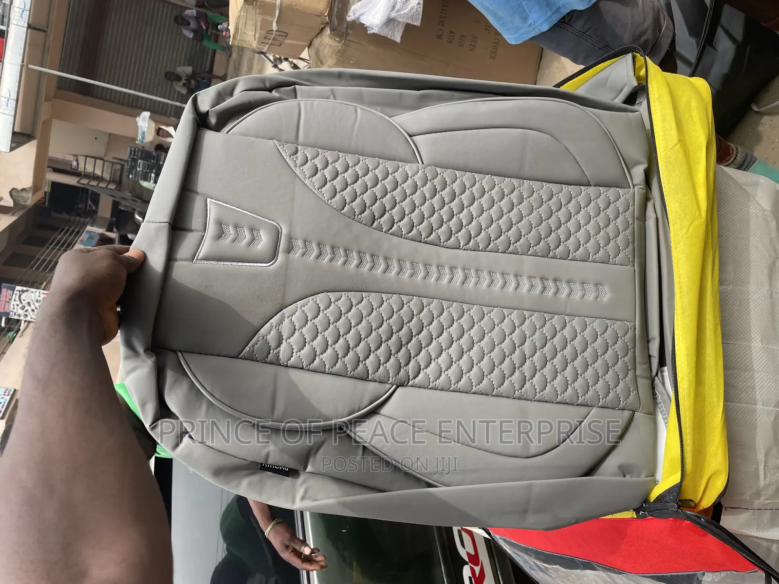 Universal All Ash Color Seat Cover