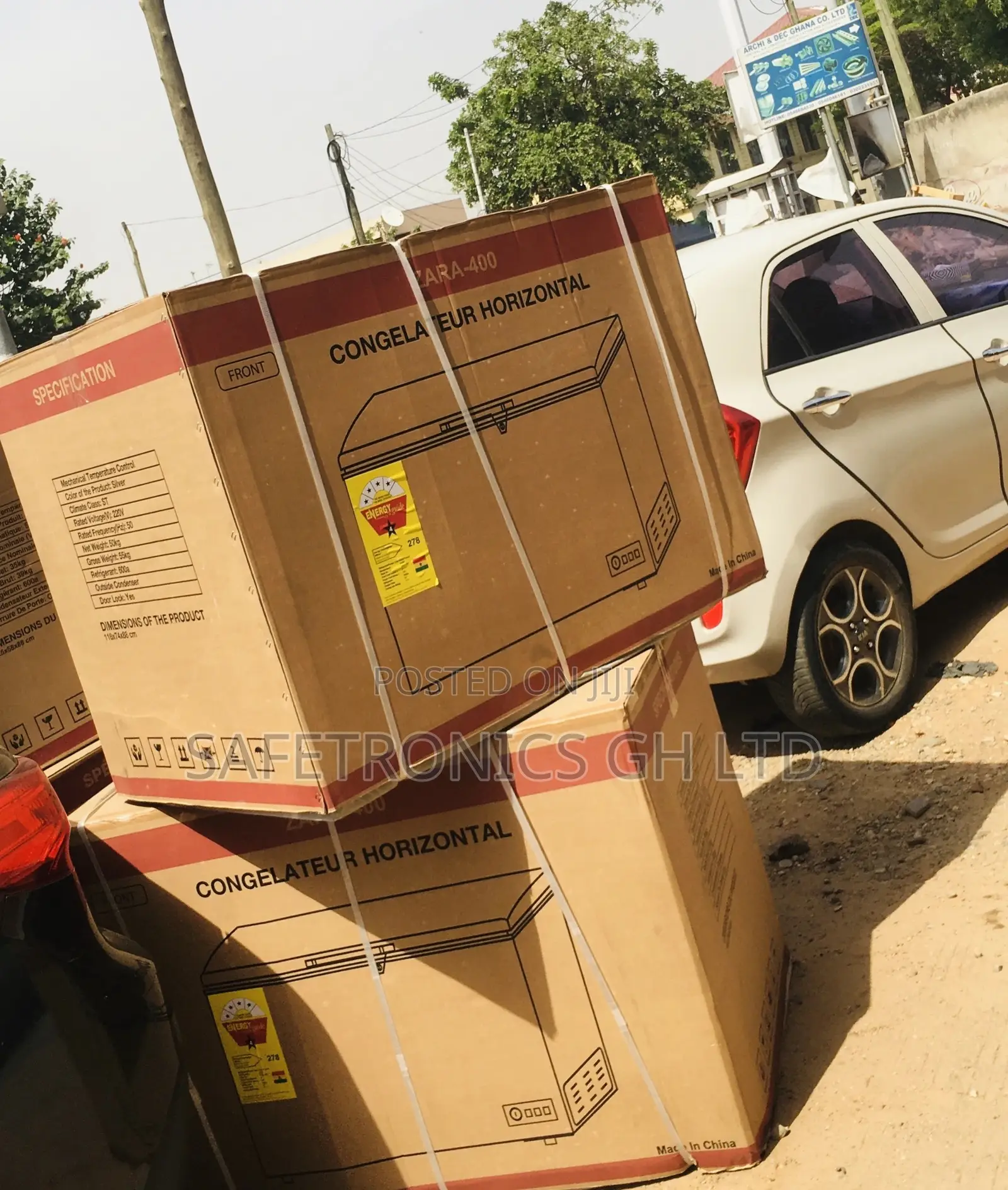 Original Chestfreezer 345 Liters Zara-400 Singledoor
