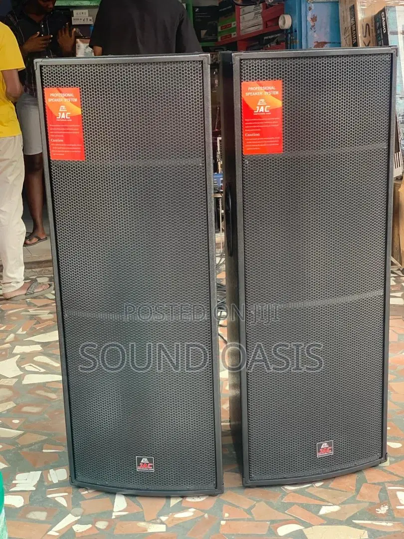 Jac 2×15 Pair of Full Range Speakers