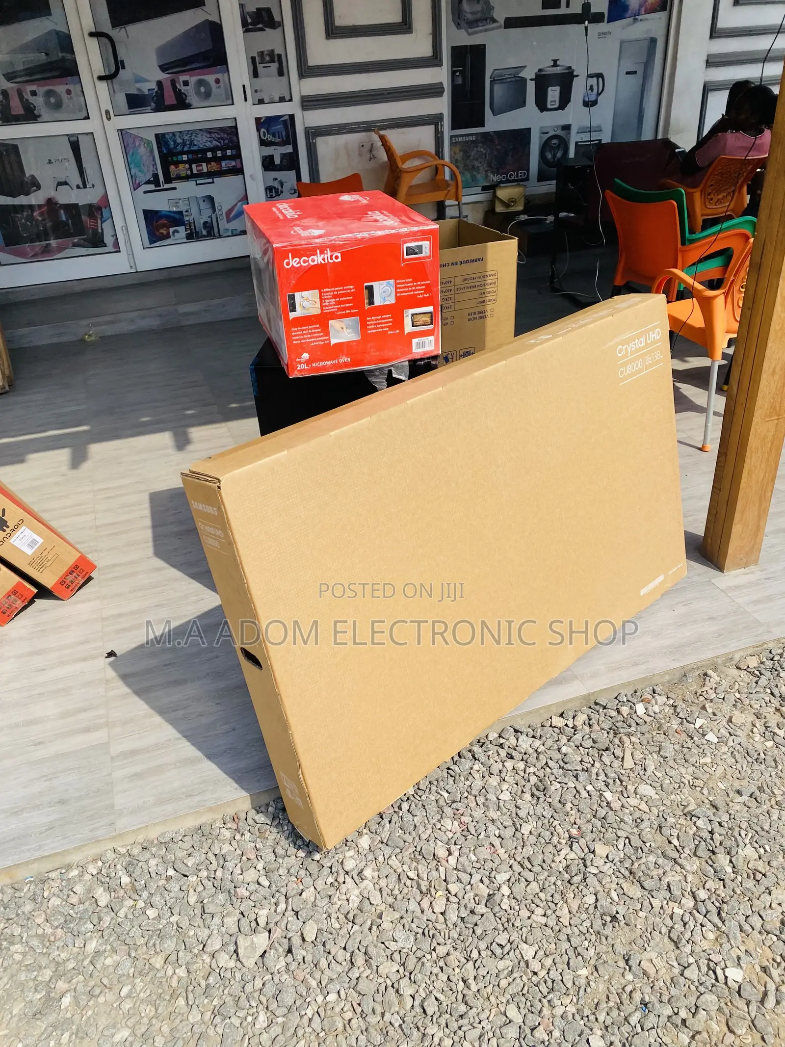 Sealed in Box Samsung 55CU8000 55 Inch Crystal Uhd Smart Tv.