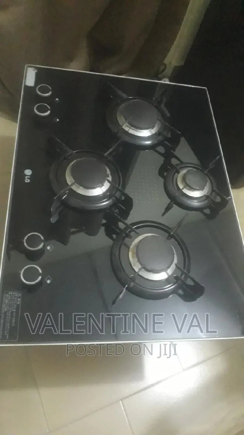 Lg Gas Table Top Stove With 4 Knobs
