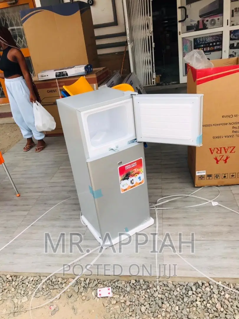 Energy Saving Zara 135KH Double Door Refrigerator.