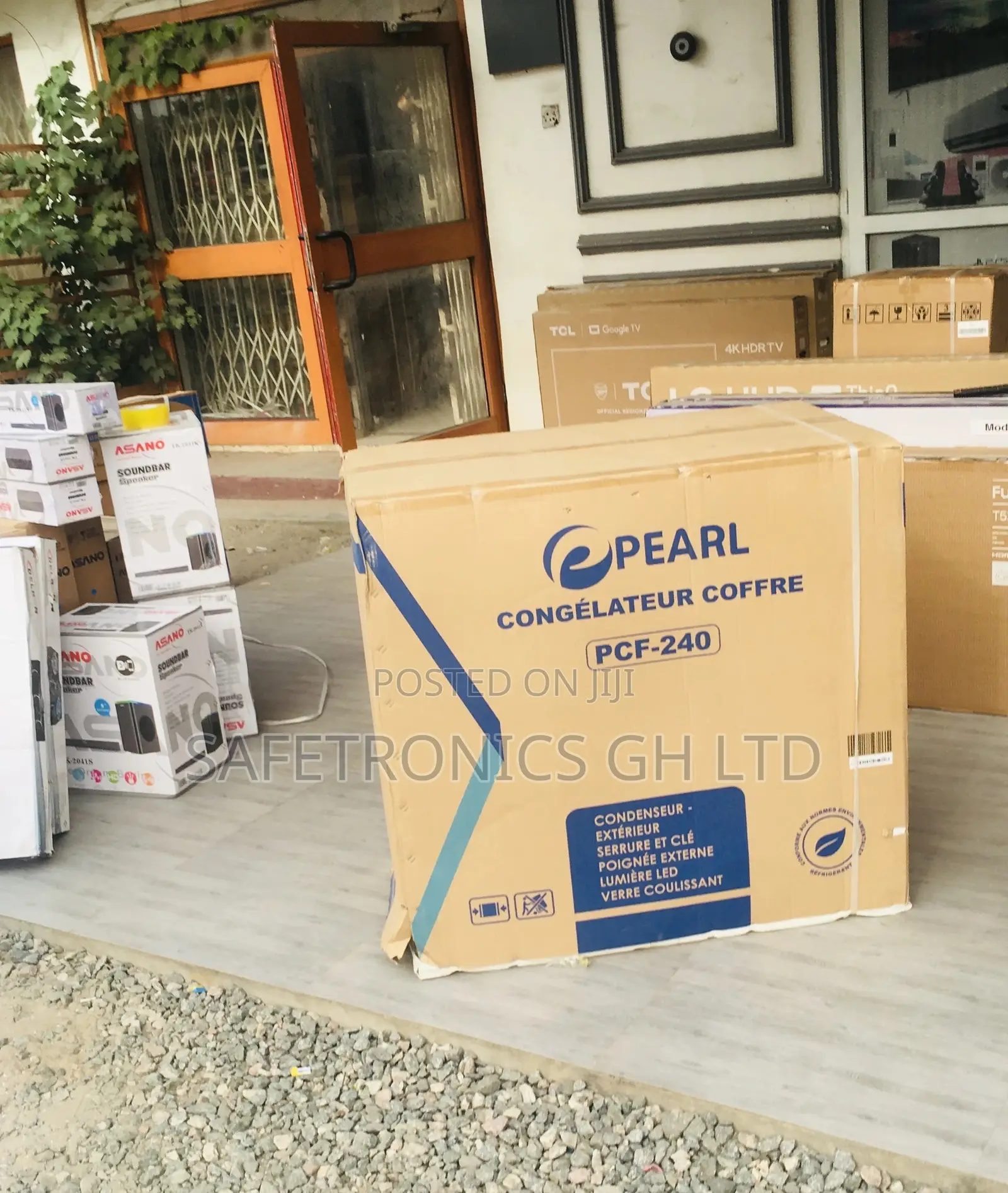 200 Liters Chestfreezer Electric Pearl Singledoor PCF-240