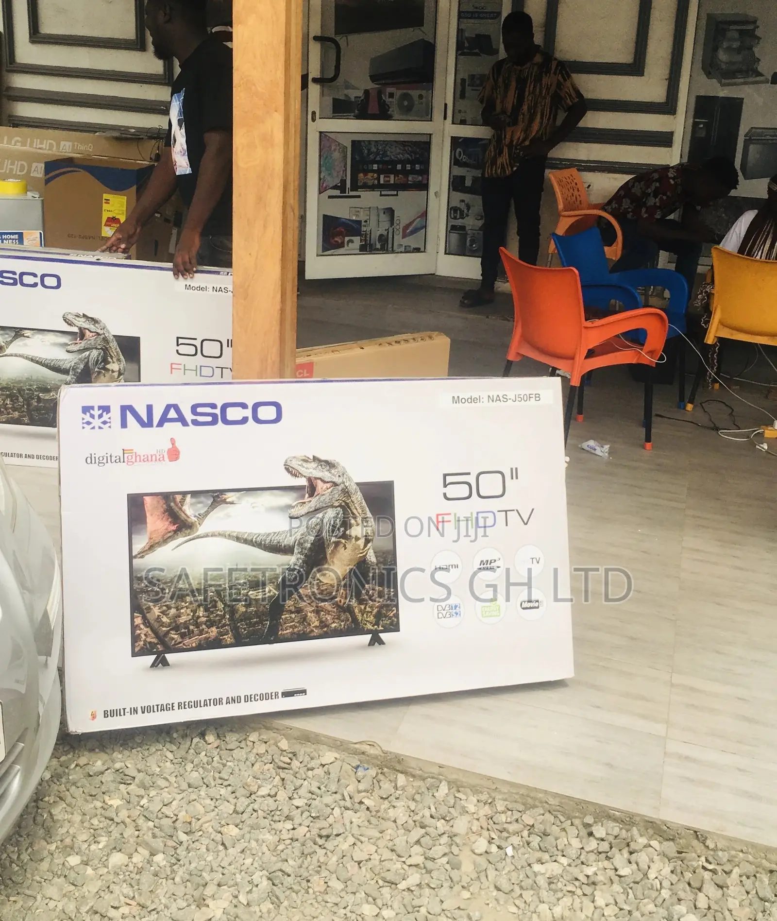 Digital Black 50 Inches Glossy LED Nasco Electric Full HD