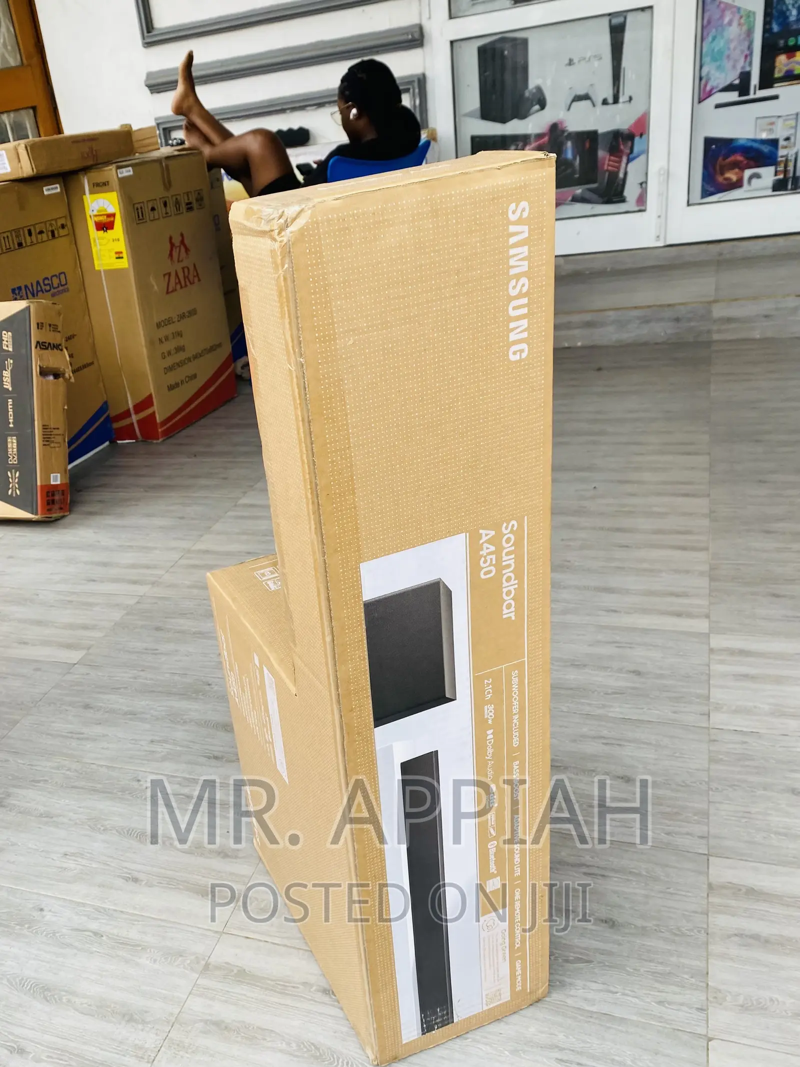 Purchase Affordable Samsung 450 Bluetooth Sound Bar(Black).
