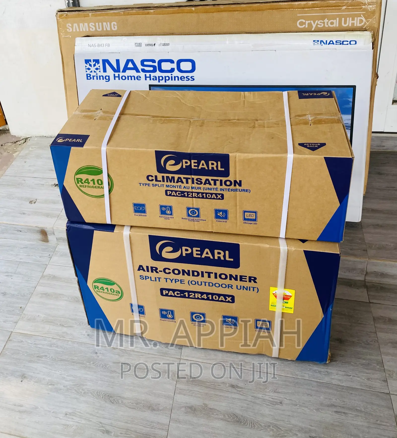 Classic Design Pearl 1.5hp Split Type Ac(White)R410 Gas
