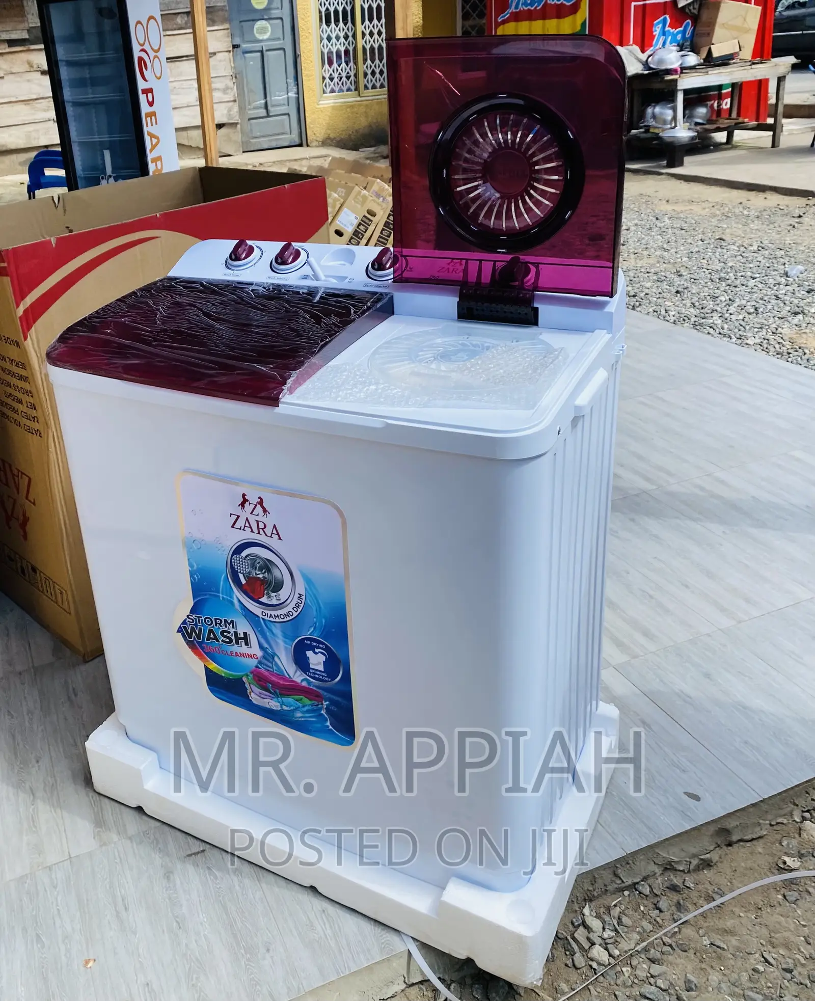 Energy Efficient Zara12kg Twin Tap Electric Washing Machine