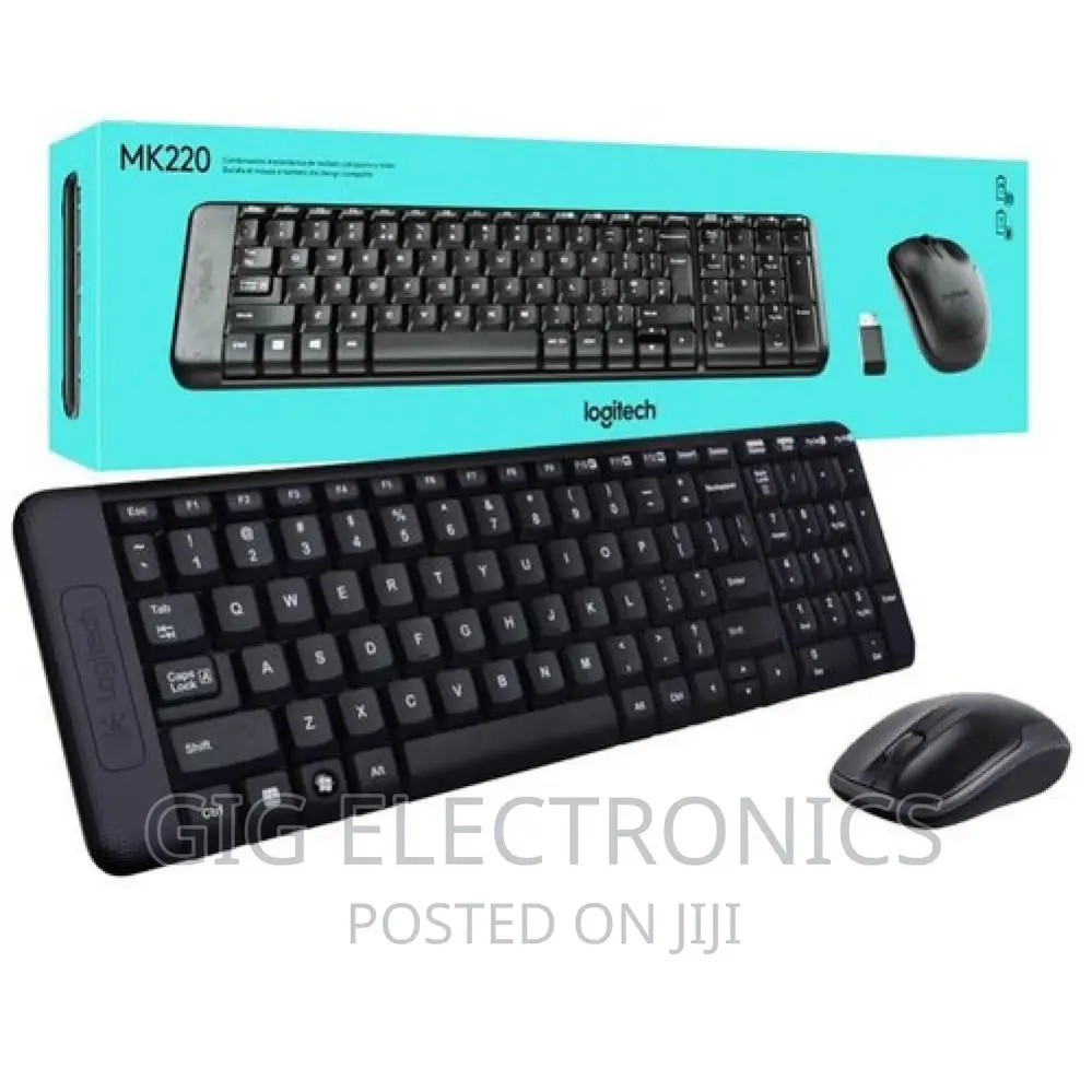 Logitech MK220 Wireless Keyboard Mouse Combo