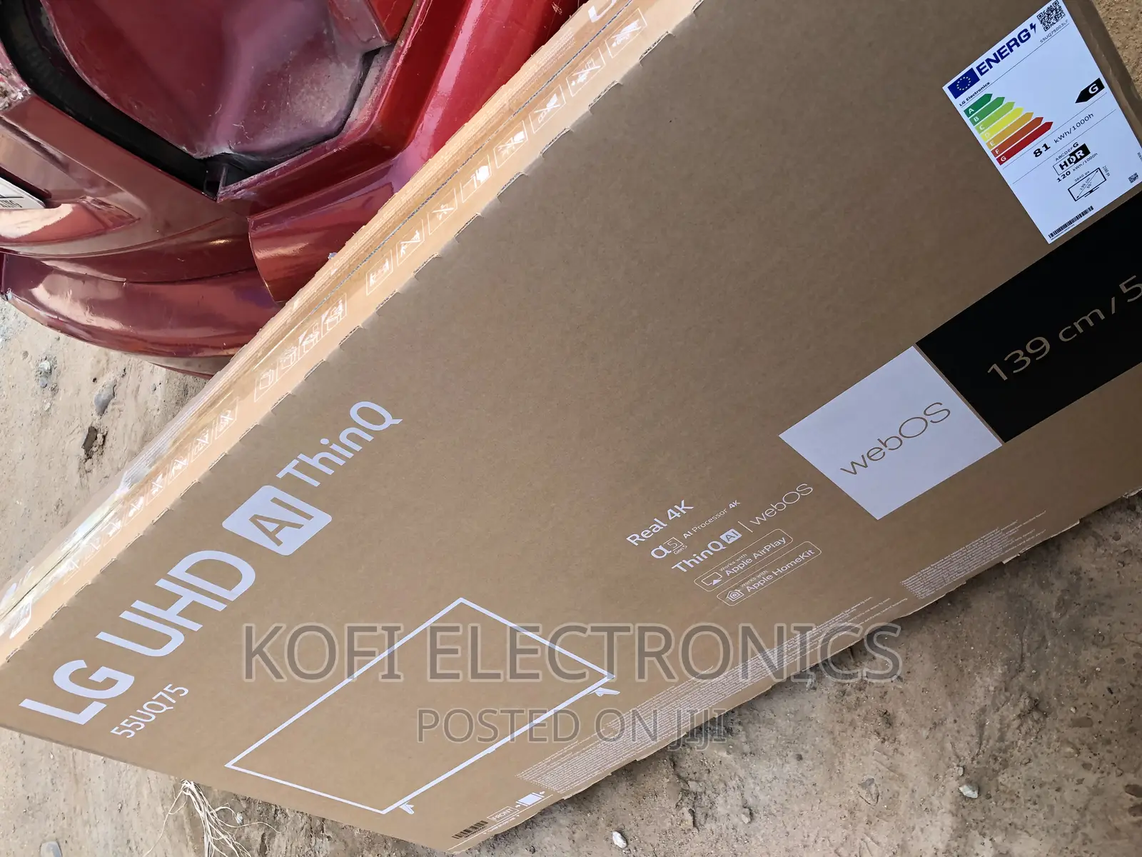Current Price> LG Uhd 55uq75003lf TV 139.7 Cm (55") Tv
