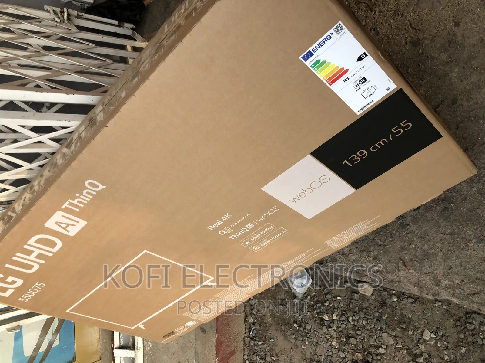 Cash Carry-Lg UHD 55UQ75003LF TV 139.7 CM (55") UHD Tv