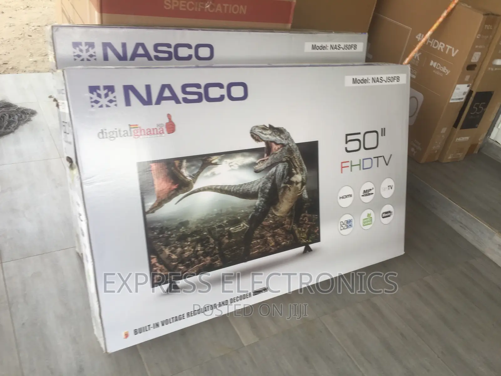 First Choice to Buy Nasco 50”Satellite Digital Tv FHD
