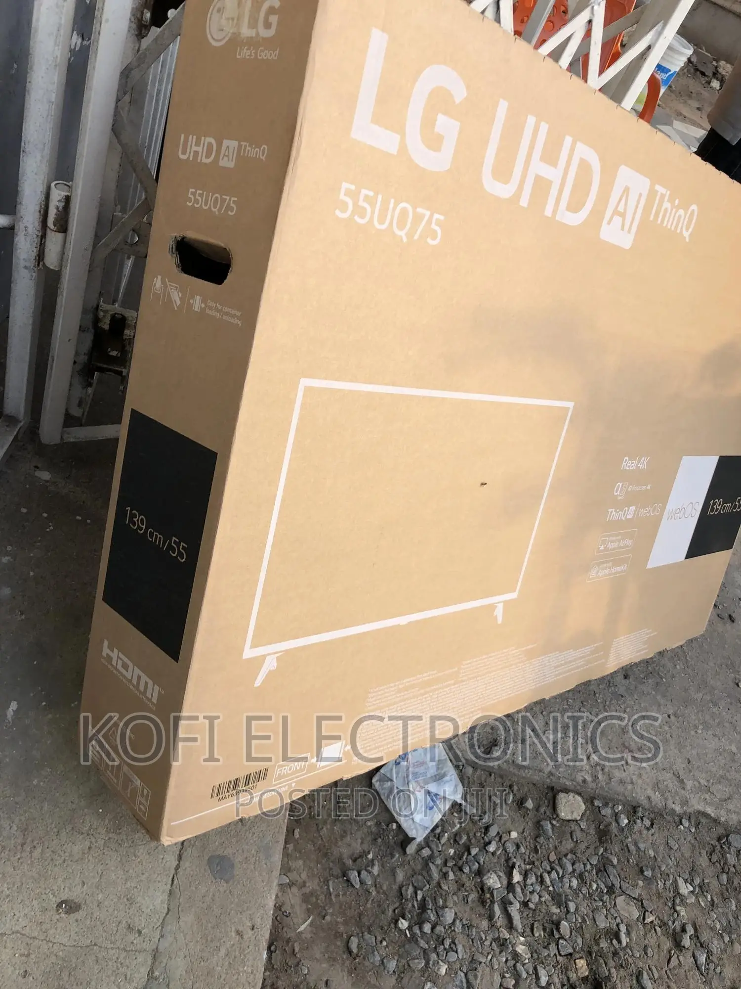 Current Price> LG Uhd 55uq75003lf TV 139.7 Cm (55") Tv