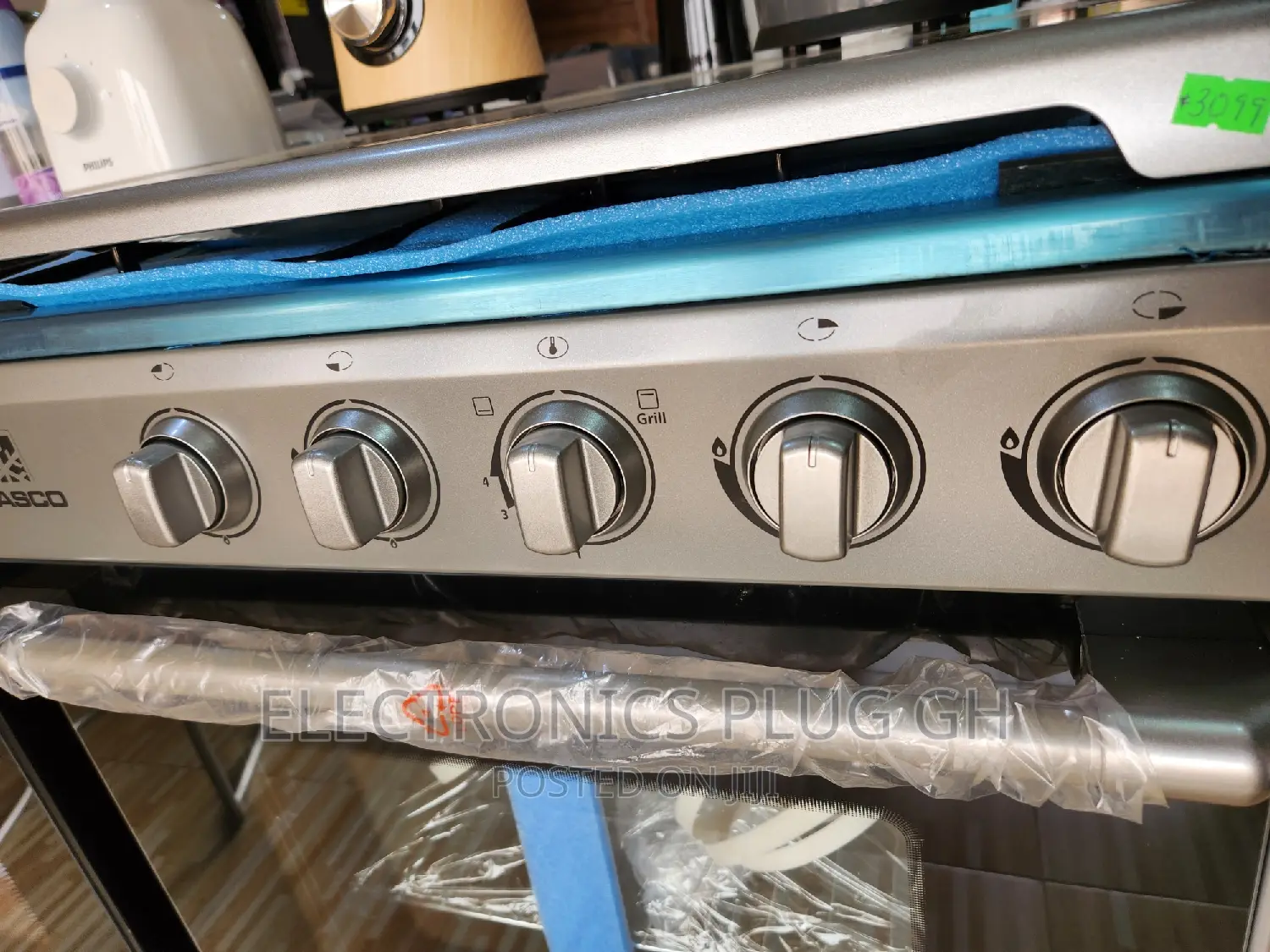 Nasco 60×55 4 Burners Gas Cooker