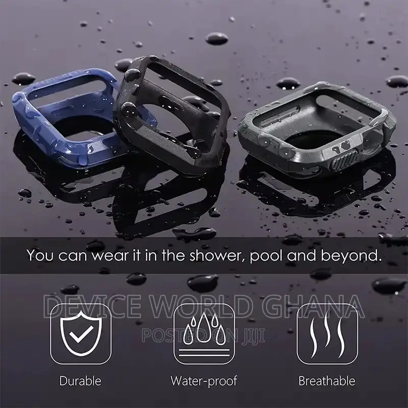 Rugged Bumper Case for Apple Watch (All Models and Sizes)