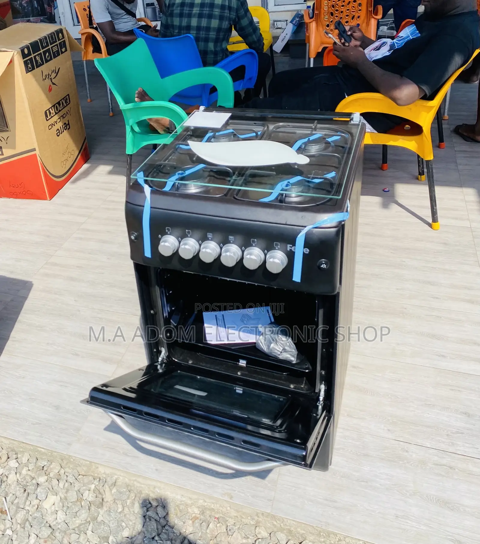 Get Authentic Volcano 50x50 4 Gas Burner With Oven.
