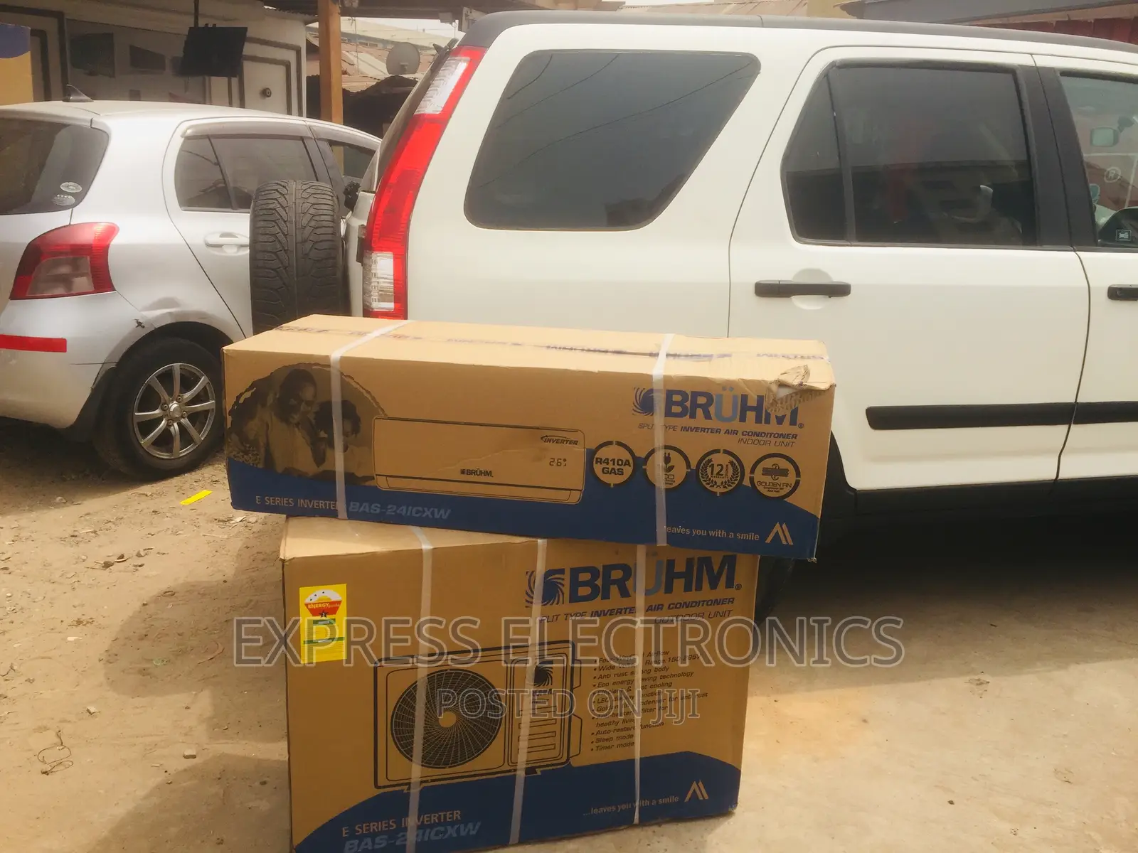 2.5hp Split R410 Gas High Speed Airflow Bruhm AC