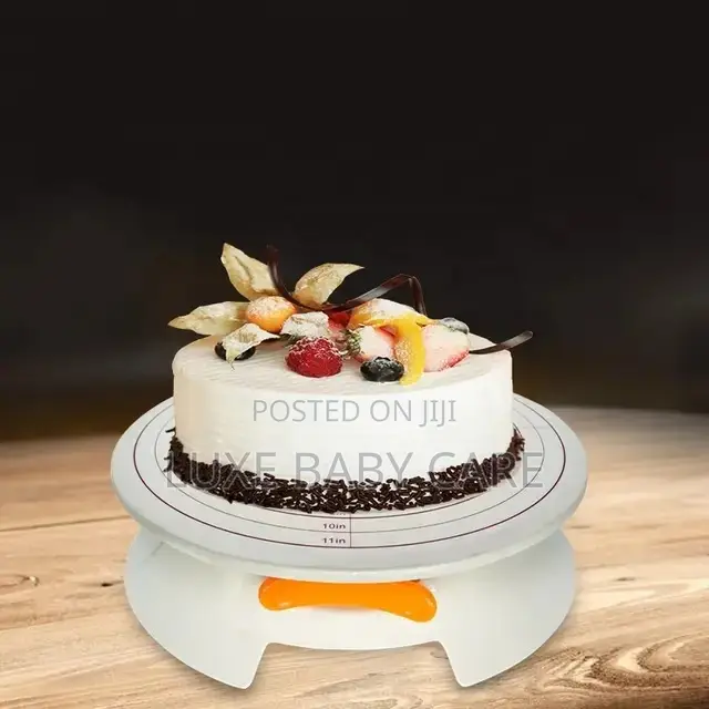 Turntable 360 Degree Rotating Cake Stand