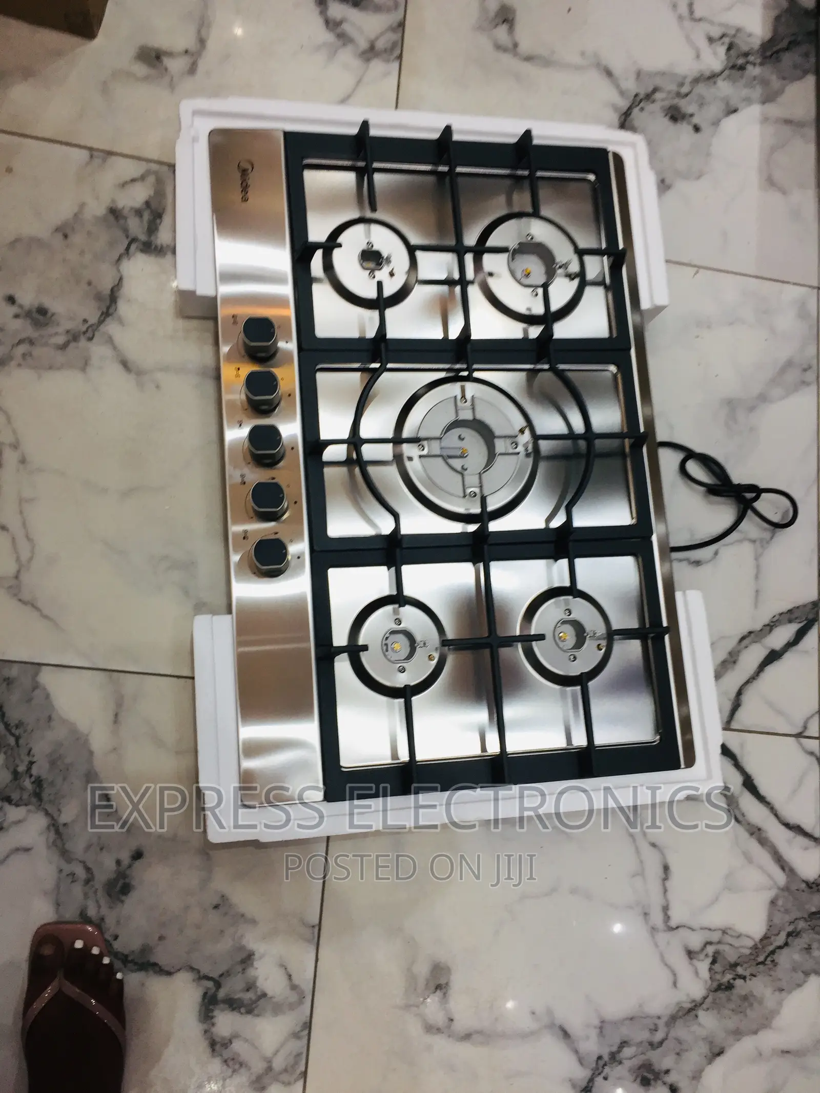 High Quality Knobs 75G50ME 5burner Stove Inbuilt