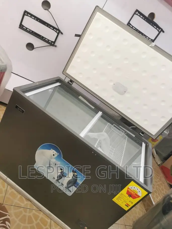Signature 345L Sliding Glass Top Chest Freezer