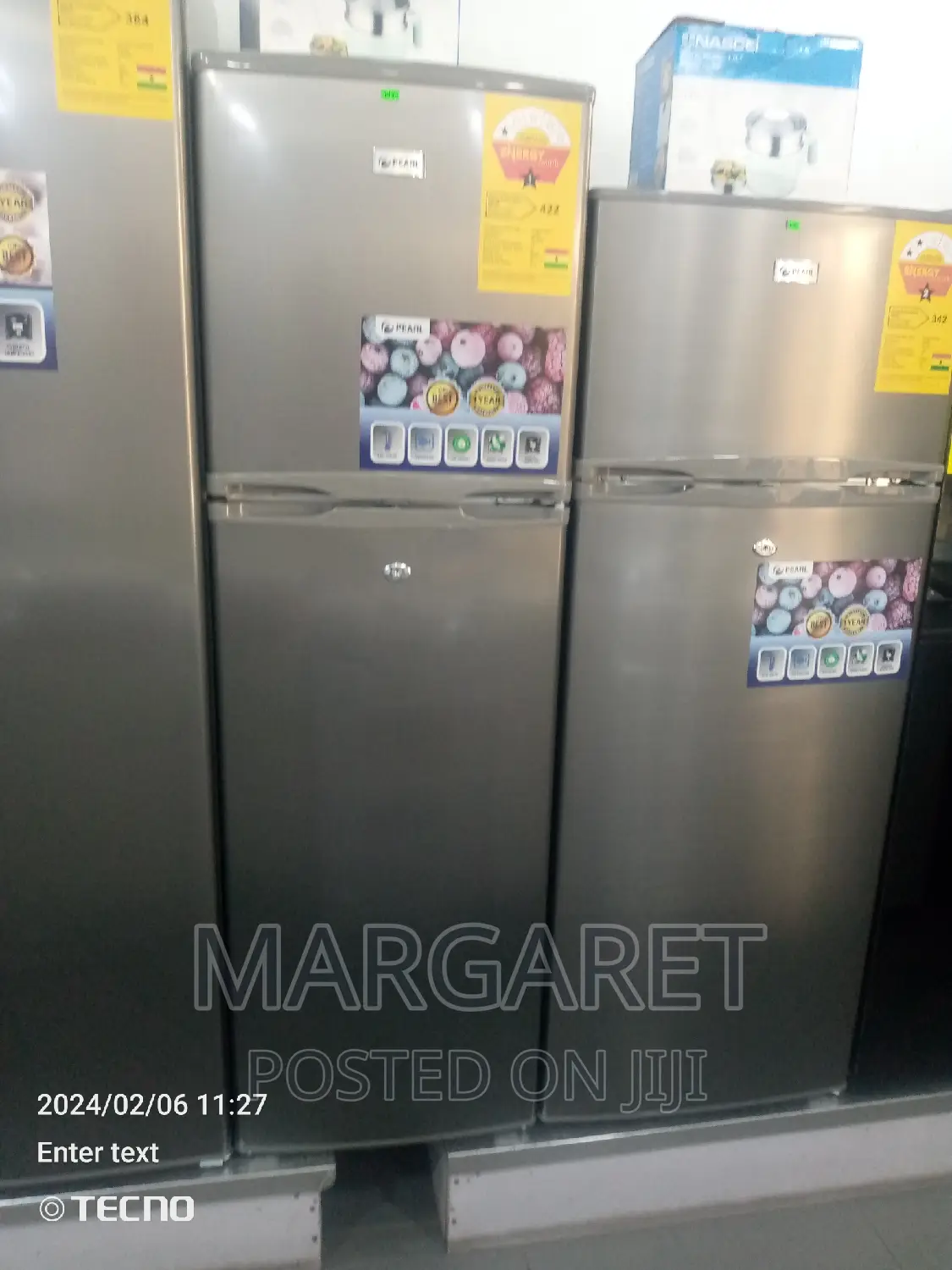 Pearl Double Door Fridge