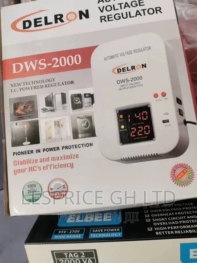 Brand New Delron 2000VA Stabilizer