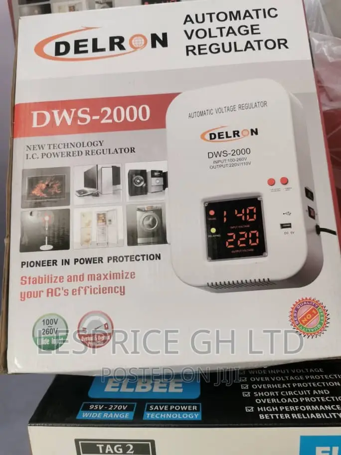 Delron//2000VA Voltage Stabilizer