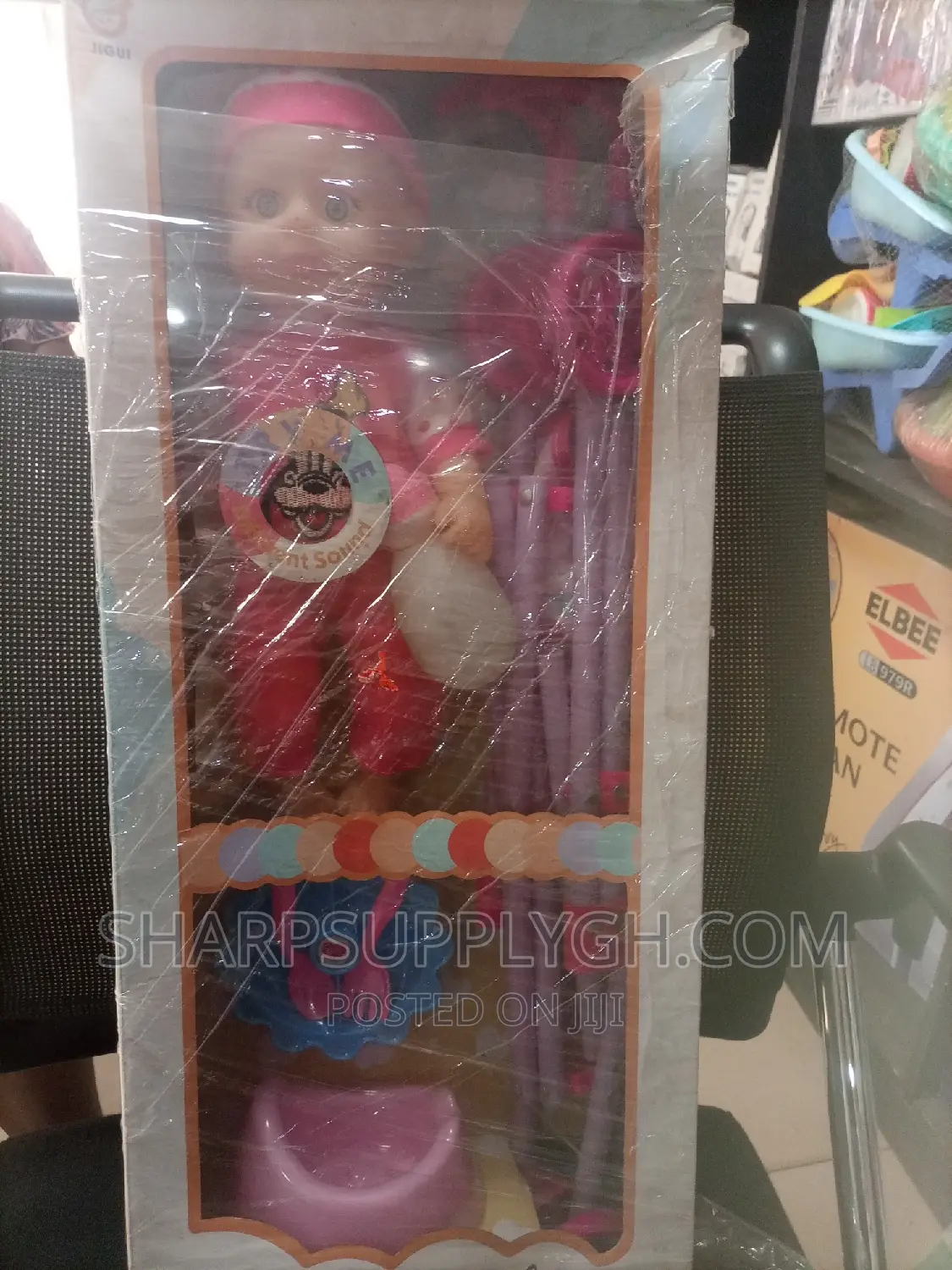 16" Lovly Baby With Trolley