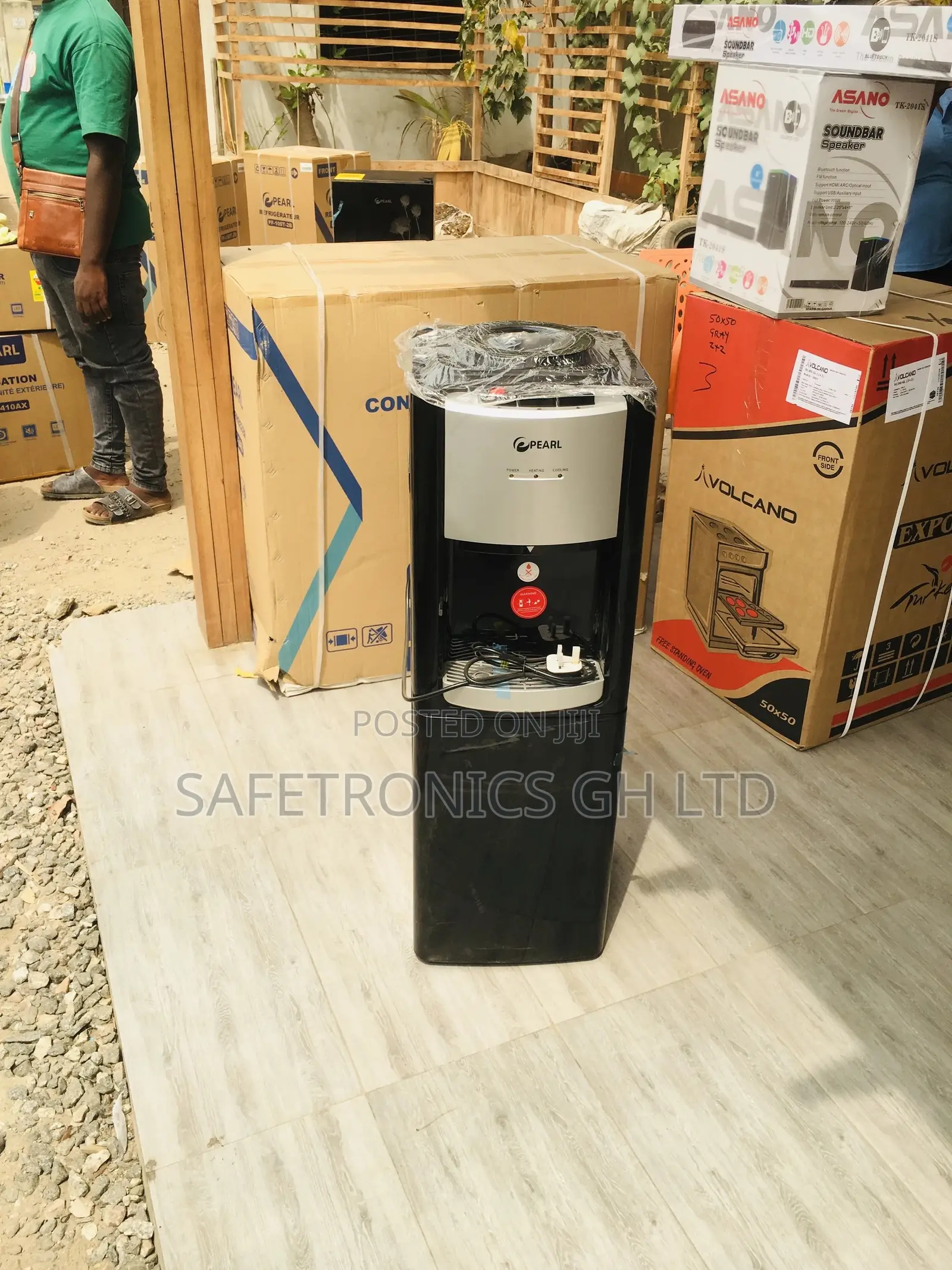 Electric PWD-2008 Water Dispenser Black Pearl Hot/Cold