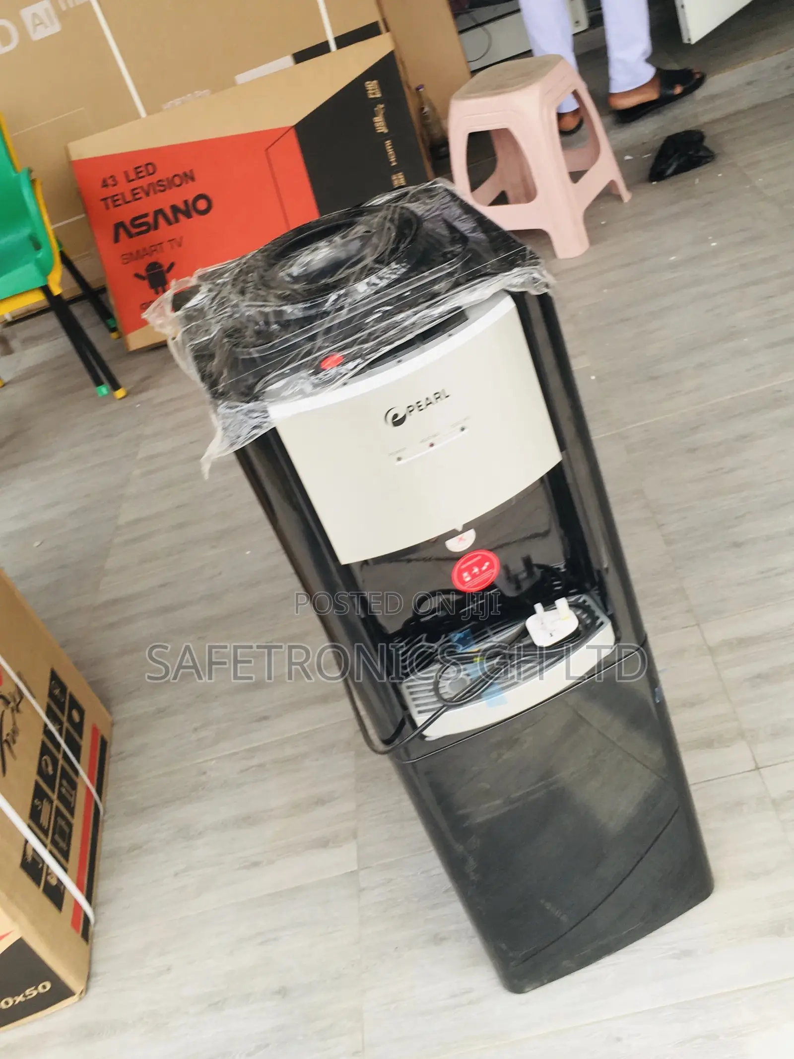 Original Water Dispenser Pearl Hot/Cold PWD-2008 Black
