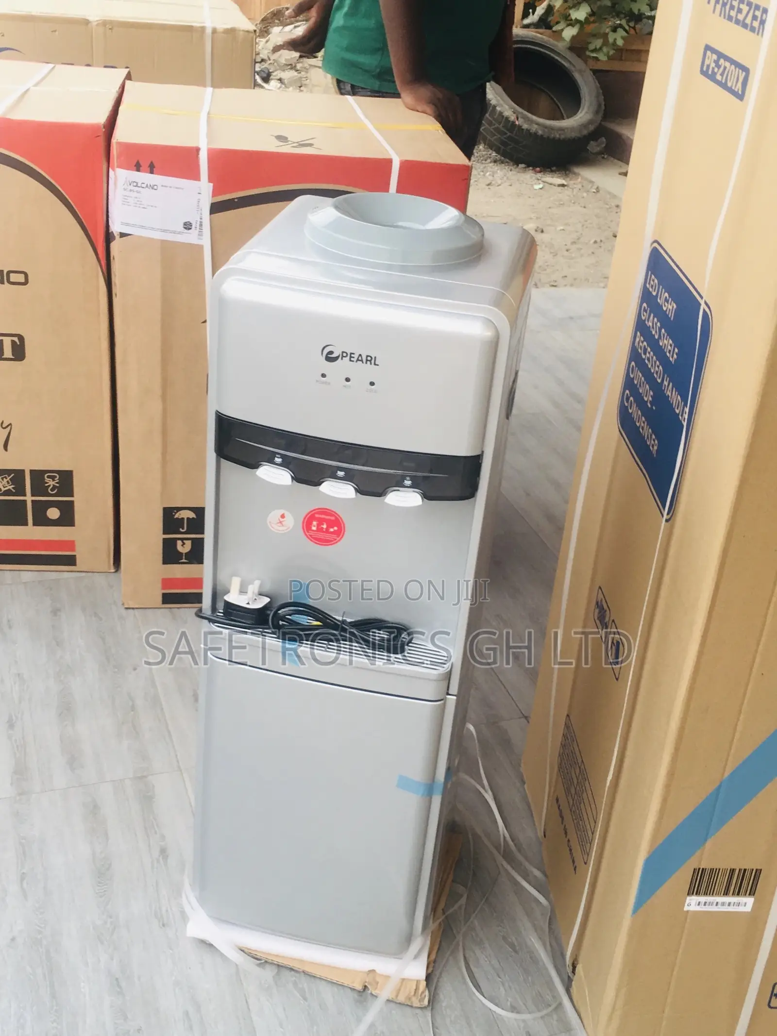 Essential Hot/Cold Water Dispenser Gray Pearl PWD-2017