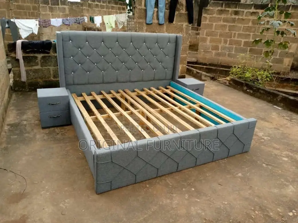 Queen Size Bed Frame With Side Drawers