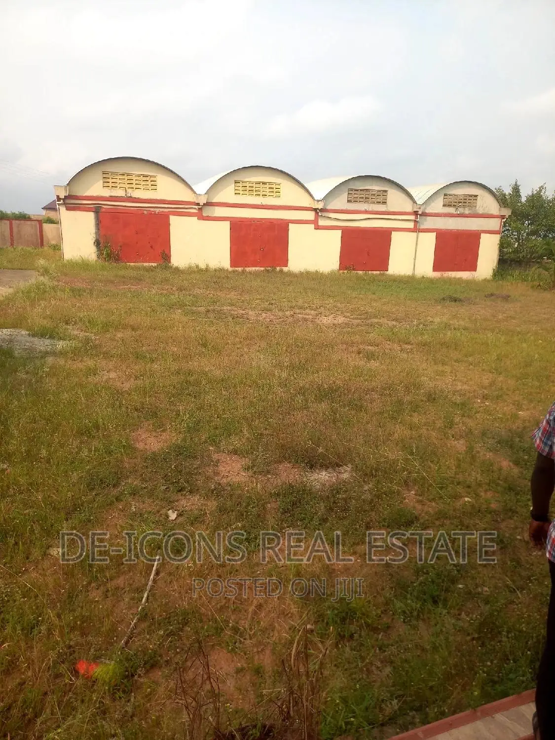 A Mega Warehouse With a One Storey Building for Offices