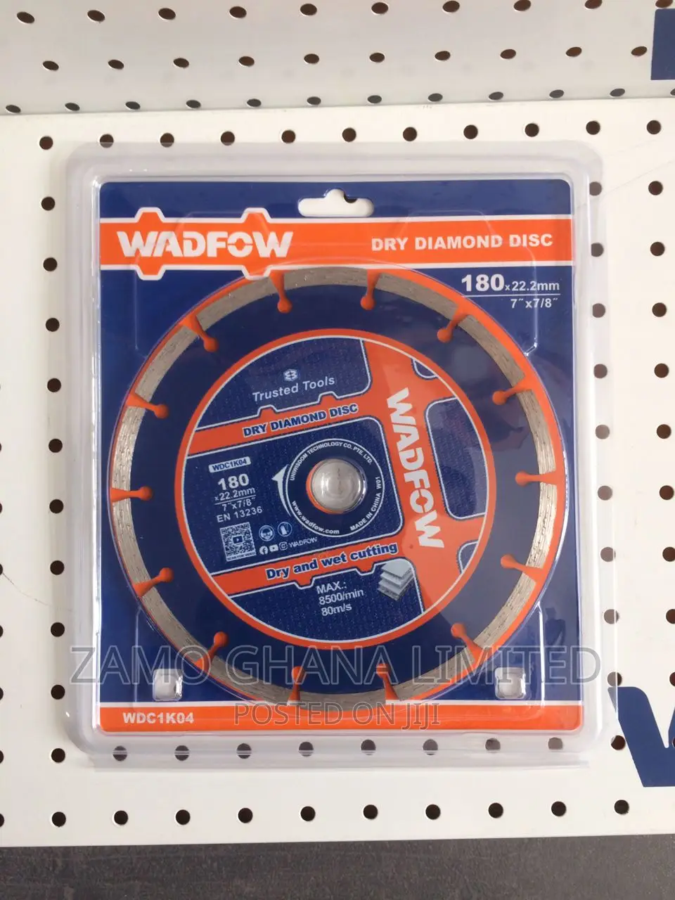 Dry Diamond Disc / 7 Inches # WDC1K04