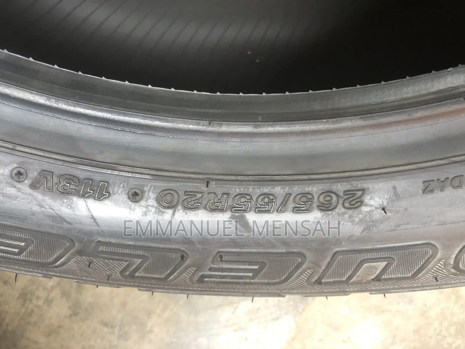 265/55r20 Bridgestone