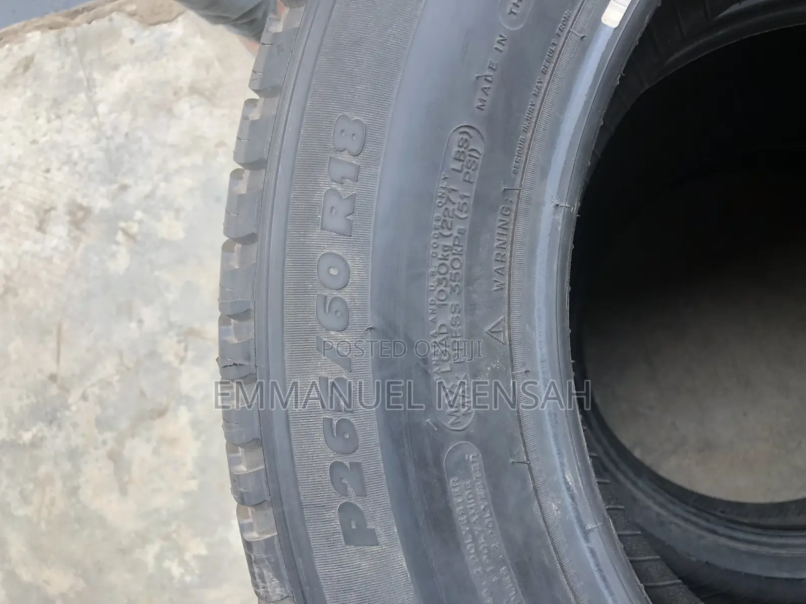 265/60r18 Michelin