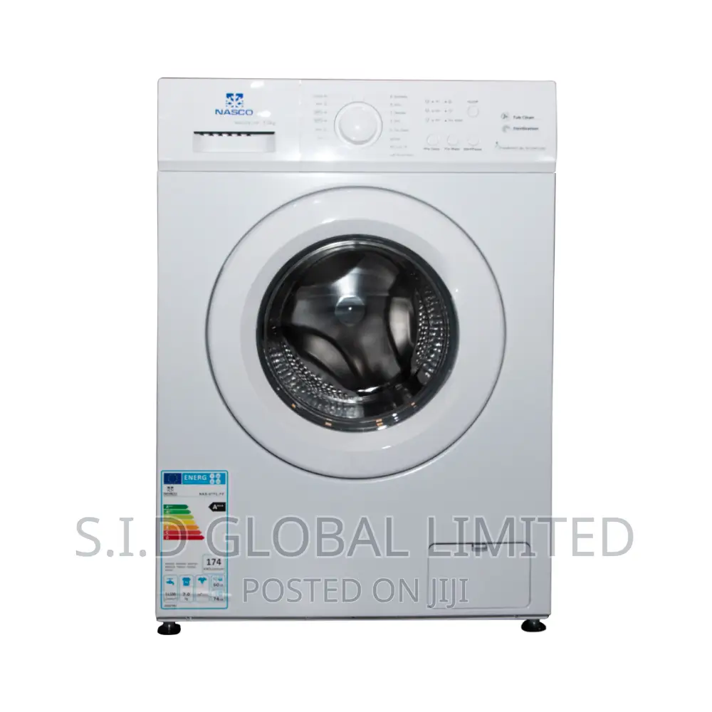 Nasco 7kg Front Load Full Auto Washing Machine Nas-07fl-Ff