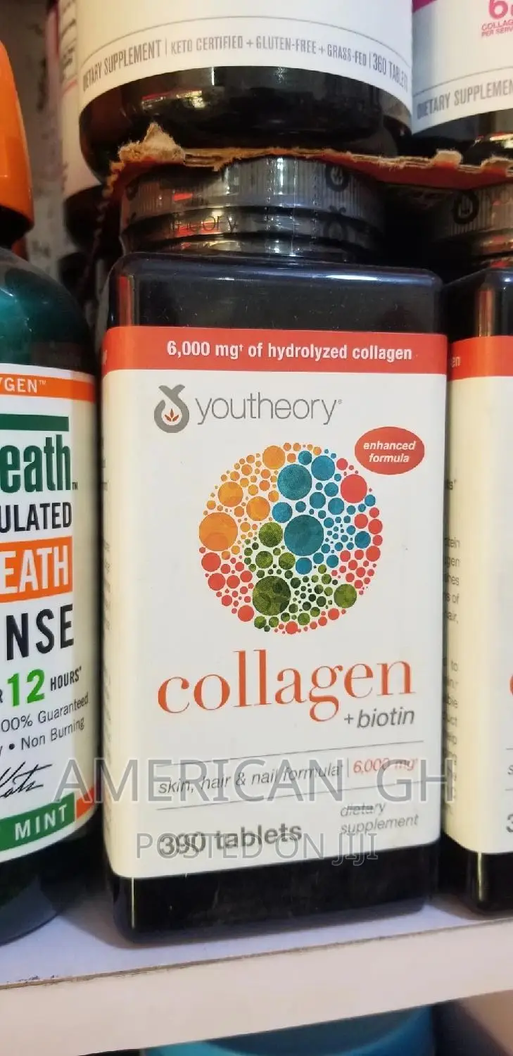 Youtheory Collagen Plus Biotin, 360 Tablets