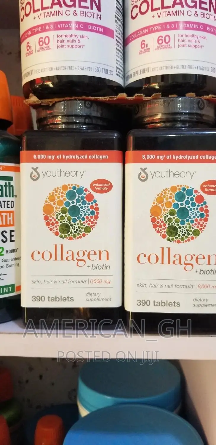 Youtheory Collagen Plus Biotin, 360 Tablets