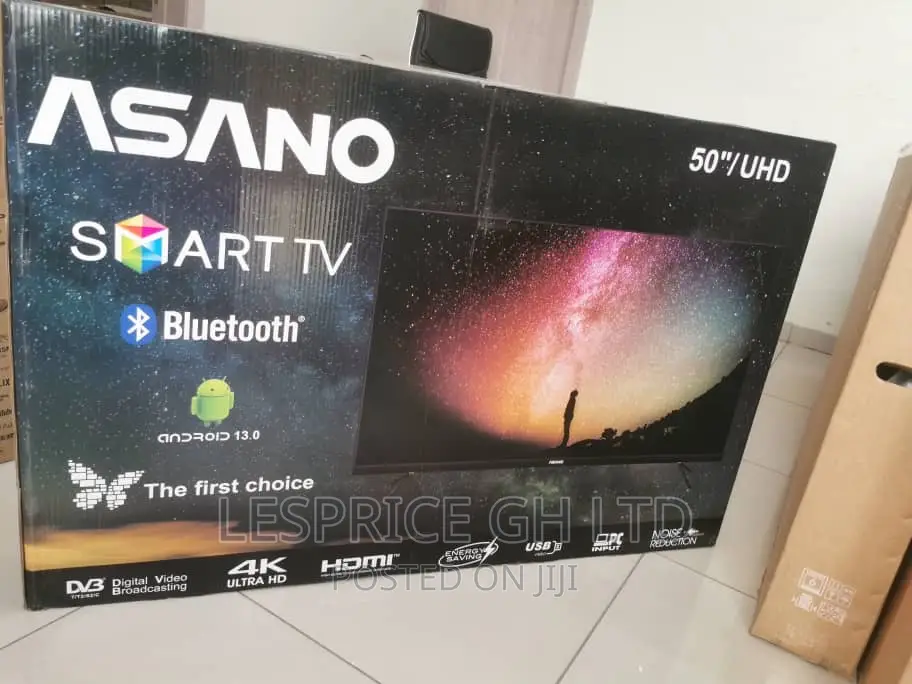 Asano 50” Uhd Led Display Smart Tv