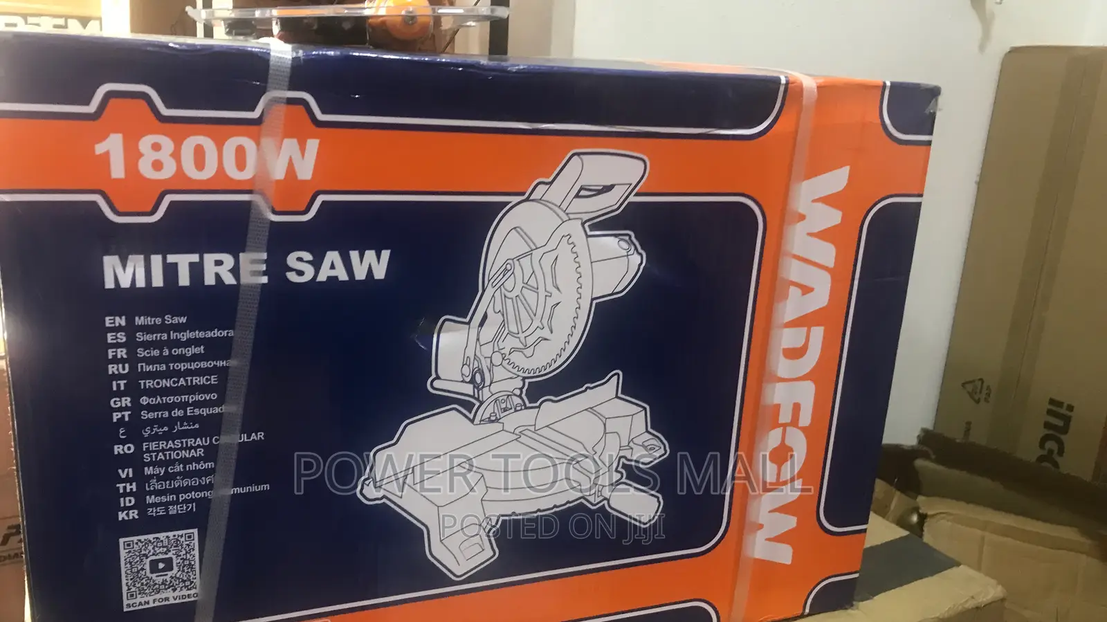 Wadfow Mitre Saw 1800w 10”