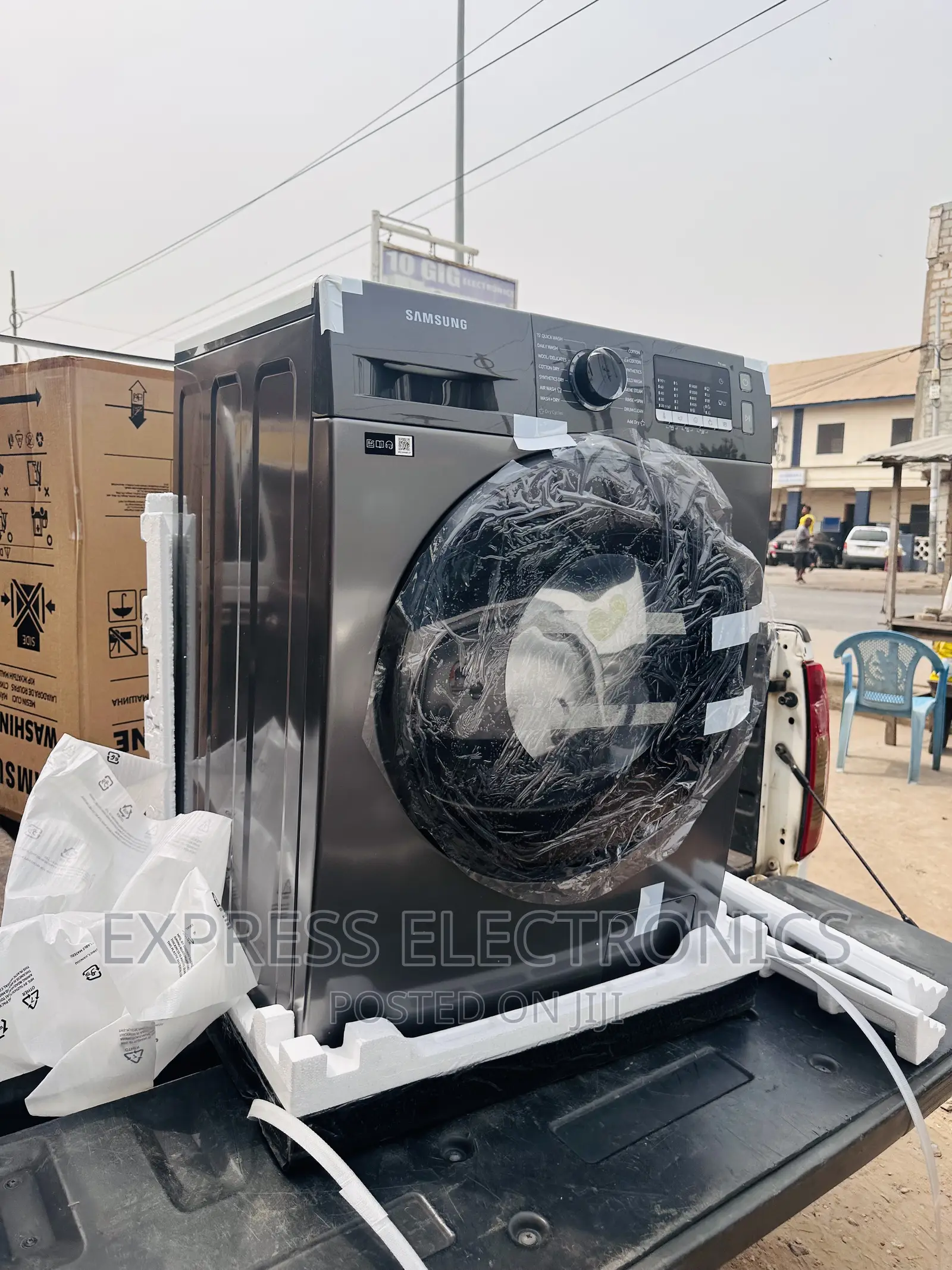 New SAMSUNG-WD80TA046 Washing Machine Frontload