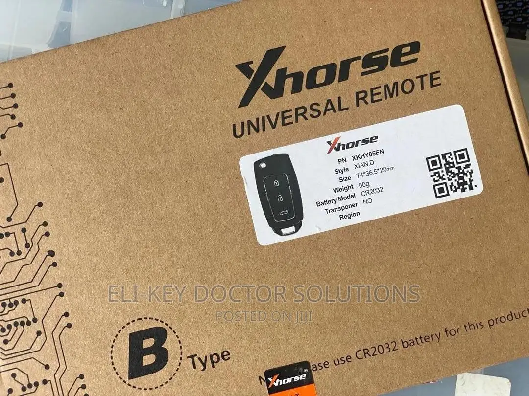 XKHY05E 3-Buttons Hyundai Style Xhorse Universal Flip Key