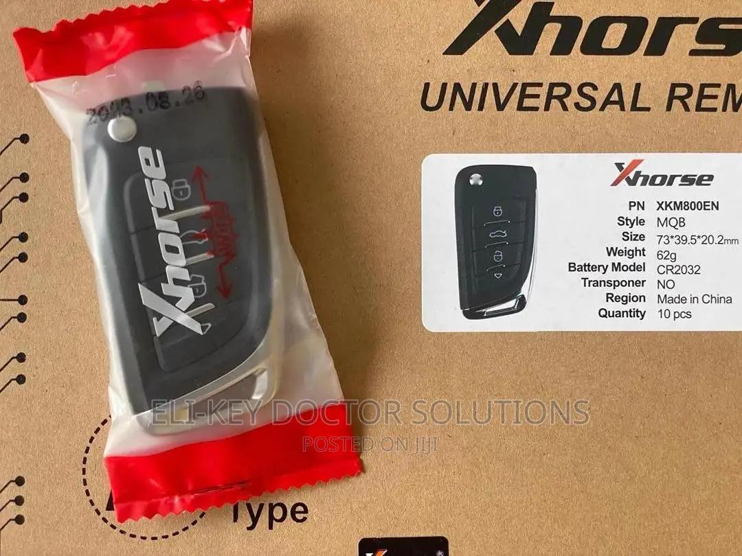 XKM800EN Xhorse 4-Buttons Universal Flip Key - Knife Style